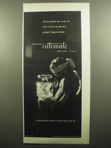 1960 Revlon Intimate Perfume Ad - Cherished as one of world&#39;s great fragrances - £11.81 GBP