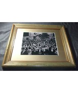 THE SHINING OVERLOOK BALLROOM SCENE IN VINTAGE GOLD FRAME FRAMED 16.5 X 13 - $79.22 CAD