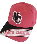 North Carolina Men&#39;s Banner on Bill Adjustable Baseball Cap (Hot Pink/Bl... - £14.34 GBP