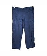 Carhartt Scrub Bottoms Navy Blue Mens L Regular Medical Ripstop Pants Po... - $471.22 MXN