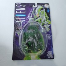 Mantis Alien w/ Bone Crushing Arm Action Figure Aliens Green Silver Kenner NEW - £40.33 GBP
