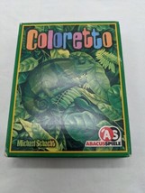 *German Edition* *99% COMPLETE* Coloretto Card Game Abacuss Spiew - £28.01 GBP