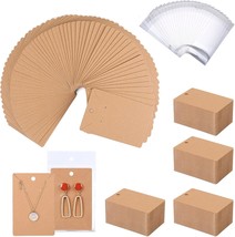 Earring Display Cards 3.5 x 2.4 Inches Earring Cards with Packaging Bags... - $16.77