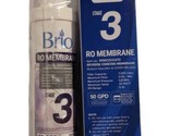 Brio MIMQ50GPD Water Cooler Filter Replacement Stage-3 RO Membrane - £23.35 GBP