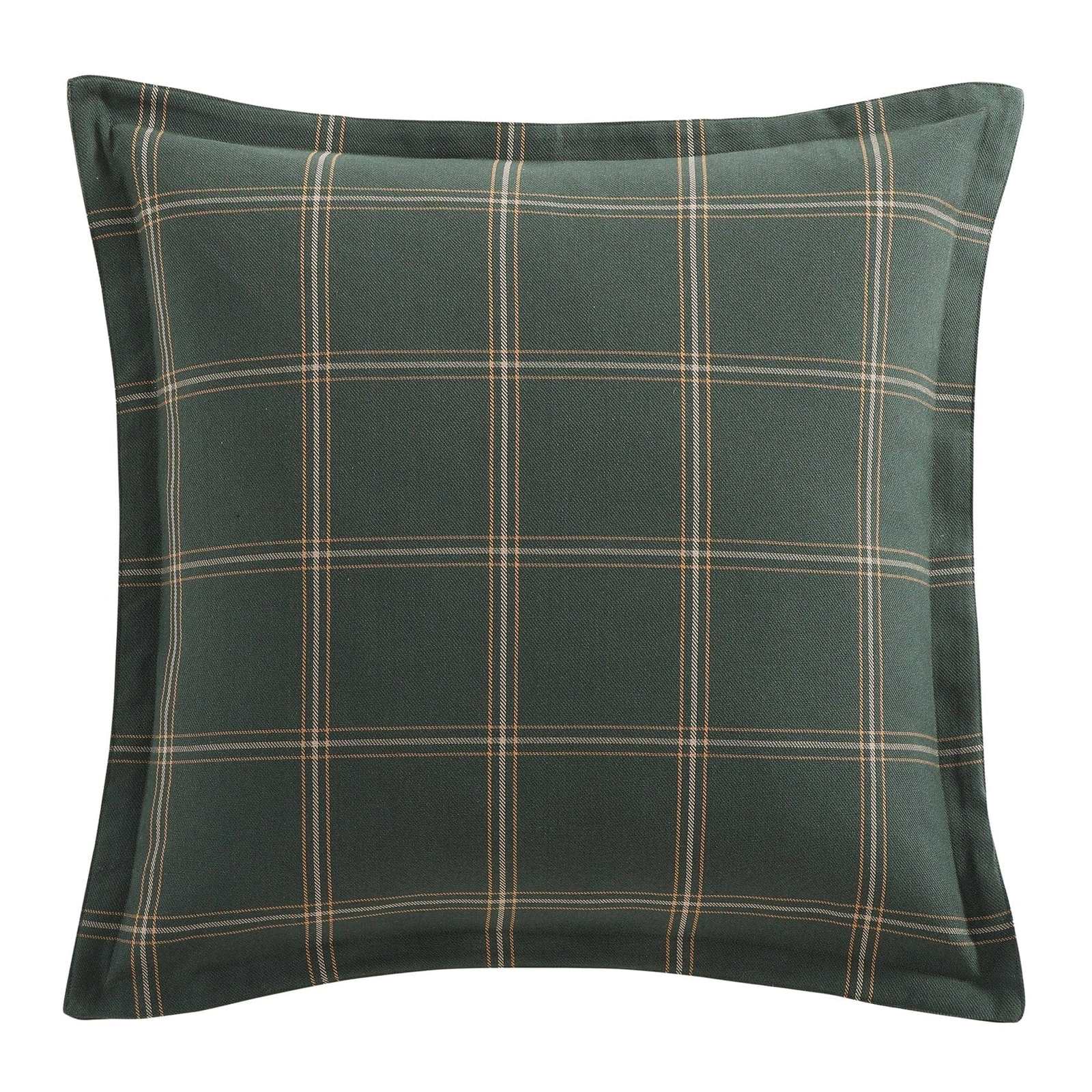 Plaid Pine Euro Sham - $83.78