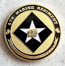 Us Marine Corps - 6th Marine Regiment Challenge Coin - £13.89 GBP