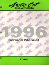 1996 Arctic Cat Z440 Z 400 Service Réparation Manuel OEM 2255-308 - $12.16