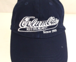 Columbia Restaurant Since 1905 Unisex Embroidered Adjustable Baseball Cap - £7.70 GBP