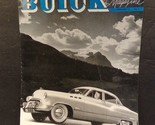 January 1950 Buick Magazine Announcement Issue Vol 11 No. 7 - $67.49