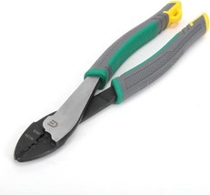 Commercial Electric 9 3/4&quot;Crimping Tool And Wire Cutting Blades w/Anti Slip Grip - £18.71 GBP