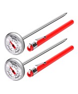 2 PCS Meat Thermometer for Grilling Food Thermometer for Cooking Milk Me... - £19.58 GBP