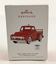 Hallmark Keepsake Christmas Ornament 1954 Mercury M-100 All American Trucks 2018 - £50.35 GBP