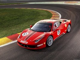 Ferrari 458 Challenge 2011 Poster  24 X 32 #CR-A1-682357 - £27.59 GBP