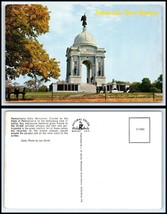 PENNSYLVANIA Postcard - Gettysburg, Battlefield, Pennsylvania State Monument F8 - £3.04 GBP