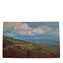 Postcard Blue Ridge Waterrock Knob Western North Carolina Chrome Unposted - £5.34 GBP