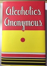 Alcoholics Anonymous 1st Ed Reproduction AA World Service Hardcover+wall... - $7.46