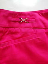 7th Avenue New York &amp; Co Cropped Capri Pants Womens Size 18 Pink Stretch - £18.69 GBP