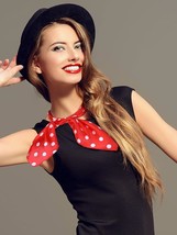 Echo Red Polka Scarf - $8.91
