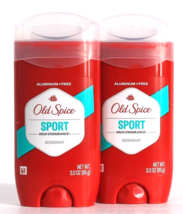 2 Count Old Spice 3 Oz Sport High Endurance Aluminum Free Deodorant - £19.15 GBP