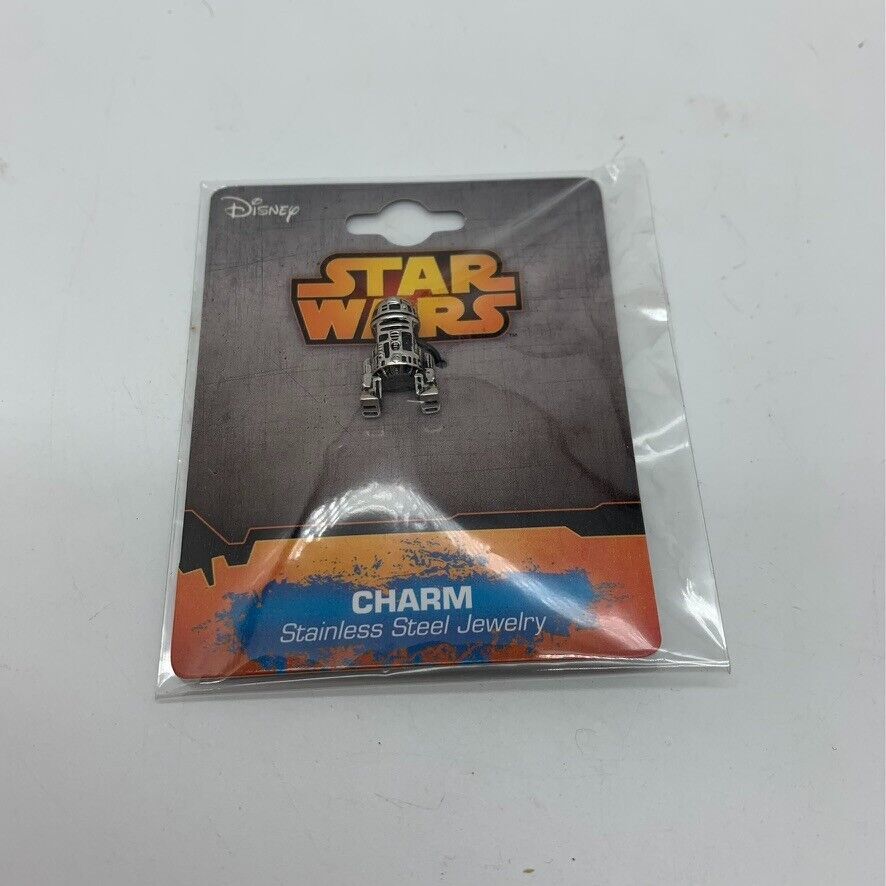 NEW Star Wars R2D2 Droid Bead Charm Fits Most Charm Bracelets Official Disney - £7.77 GBP