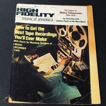 VTG High Fidelity Magazine February 1976 - Walter Felsenstein Legacy 1907-1975 - £11.17 GBP