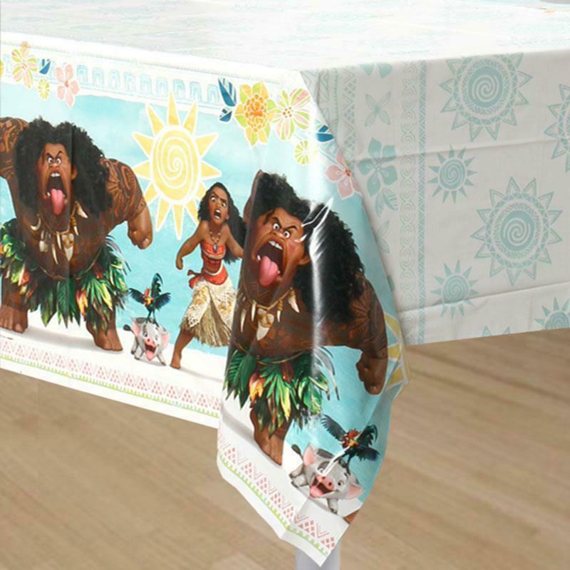 Moana Disney Plastic Table Cover 1 Per Package Birthday Party Supplies NEW - $6.95