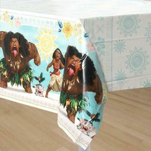 Moana Disney Plastic Table Cover 1 Per Package Birthday Party Supplies NEW - £5.56 GBP