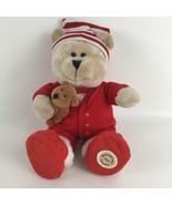 Starbucks Coffee Co Bearista Bedtime Bear 10” Plush Bean Bag Stuffed Toy... - £19.57 GBP
