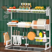 Adjustable Dish Drying Rack Over Sink - £90.16 GBP