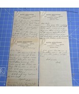 Antique Letters Houston Texas 1935 Hotel Stratford Fannin St.  - $49.99 CAD