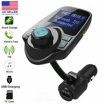 Car Bluetooth Cigar Plug Fm Transmitter Mp3 Player Radio Adapter Kit Usb... - £19.03 GBP