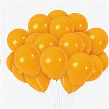 Autumn Glow Balloons - 10 Inch Matte Mustard Yellow &amp; Light Orange Ballo... - $35.63