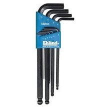 Eklind Tool Company HEX KEY SET 9 PC BALL END METRI LNG 1.5-10MM - $46.52