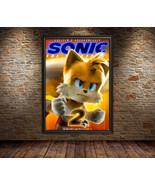 SONIC 2 MOVIE Movie Poster - Tails Movie Wall Art Deco - Sonic Wall Poster - €4,12 EUR