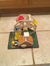 DECOR 1966 Fisher Price Music Box Ferris Wheel 969 PARTS ONLY - $12.75