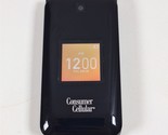 Alcatel GoFlip 4044L 4G Black Flip Phone (Consumer Cellular) - $28.99