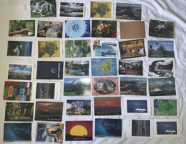 40 Post Card Lot Modern Pieces Washington State Art Cats Etc Lot 1 - $19.79