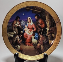Bradford Exchange Adoration of the Sheperds Collector Plate - Star of Hope - £39.21 GBP