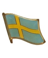 Sweden Flag Hat Tac or Lapel Pin - $9.35 CAD