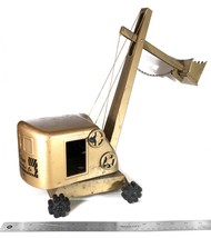 Vintage Structo Construction Pressed Steel Steam Shovel (Circa 1950&#39;s) W... - $121.18