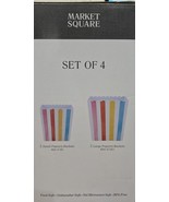 Market Square Melamine Popcorn Buckets-Set of 4 (5996129) - $40.27 CAD