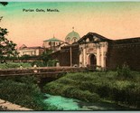 Parian Gate Manila Philippines UNP Unused 1910s DB Postcard H7 - $8.86
