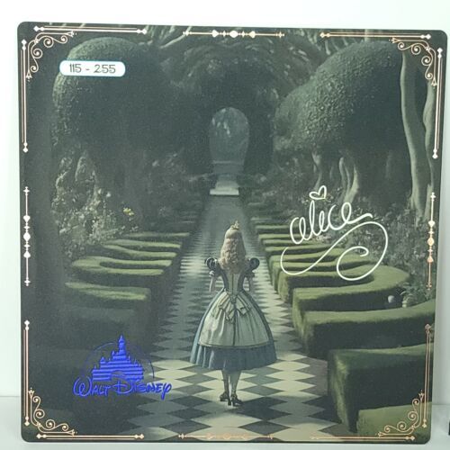 Alice in Wonderland Disney 100th Limited Edition Art Card Print Big One ... - $118.79