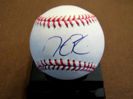 Dustin Pedroia Mvp Wsc Boston Red Sox Signed Auto Oml Baseball Jsa Beauty - £229.35 GBP