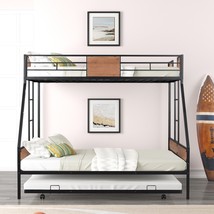 Twin Over Full Bunk with Trundle - Black - $323.87