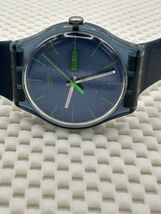 Swatch Watch Blue Rebel SUON700 Classic 2010 - $69.00