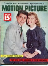 Motion Picture 1/1956-.Fawcett-Debbie Reynolds-Eddie Fisher-Brando-VG/FN - £38.42 GBP