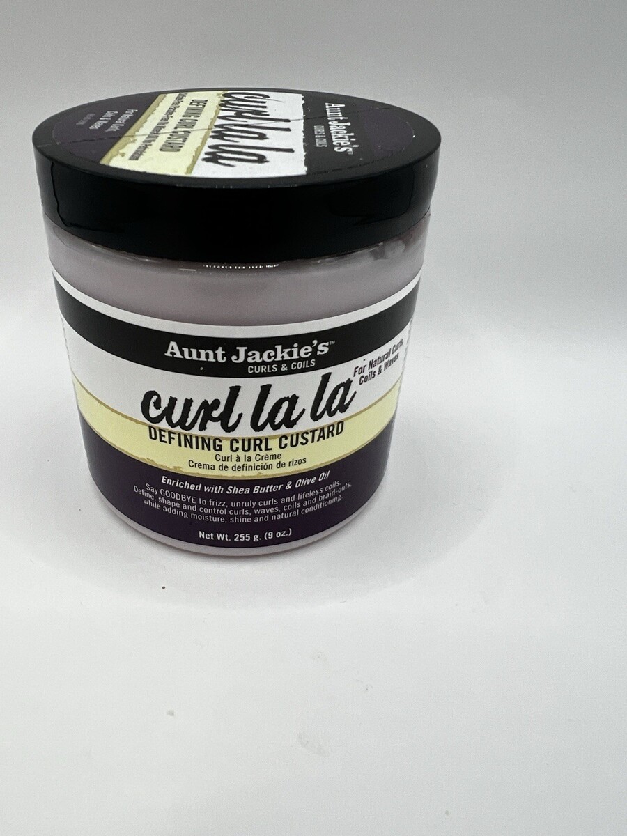 Aunt Jackie's Curls and Coils Curl La La Defining Curl Custard for Natural Hair