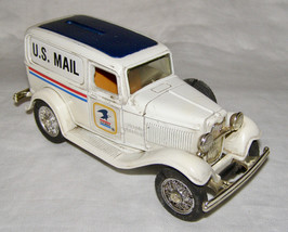 VINT. ERTL, IOWA U.S. MAIL SERVICE DIE-CAST BANK: FORD 1932 FORD DELIVER... - $14.85