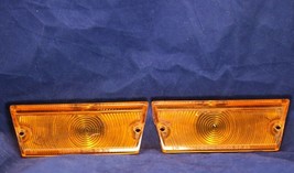 SET of 1965 1966 1967 1968 1969 Corvair Amber Parking Light Lens 5956200 5956199 - £26.57 GBP